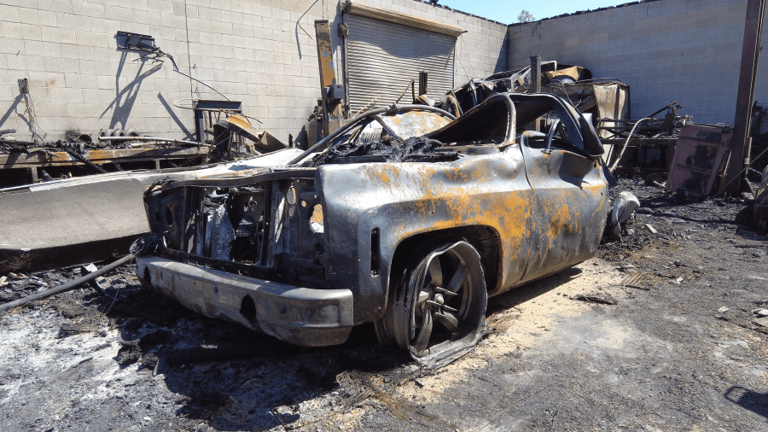 North Las Vegas mechanic asks for help after fire burns down lowrider ...