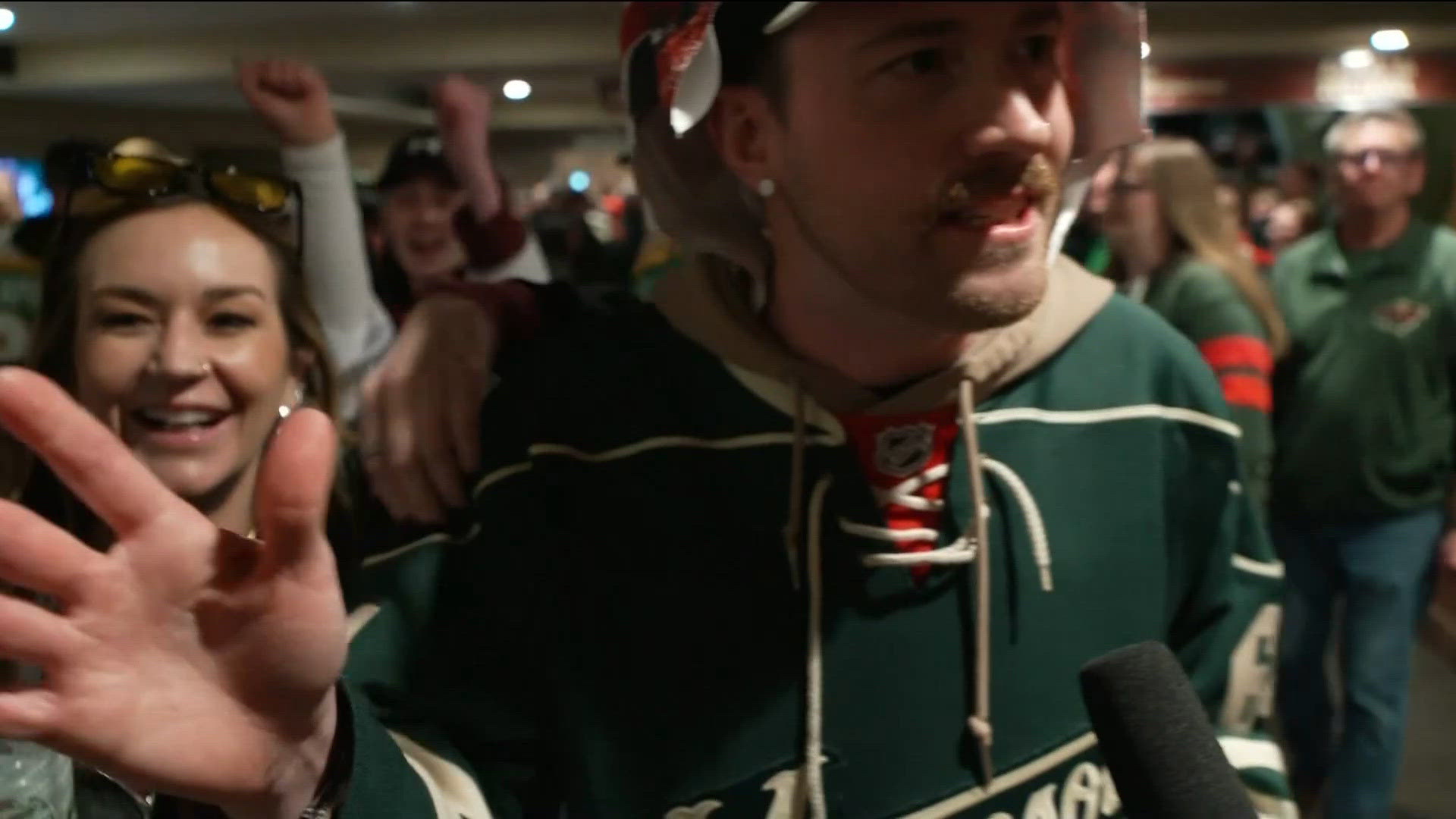 Wild fans react to Game 6 win