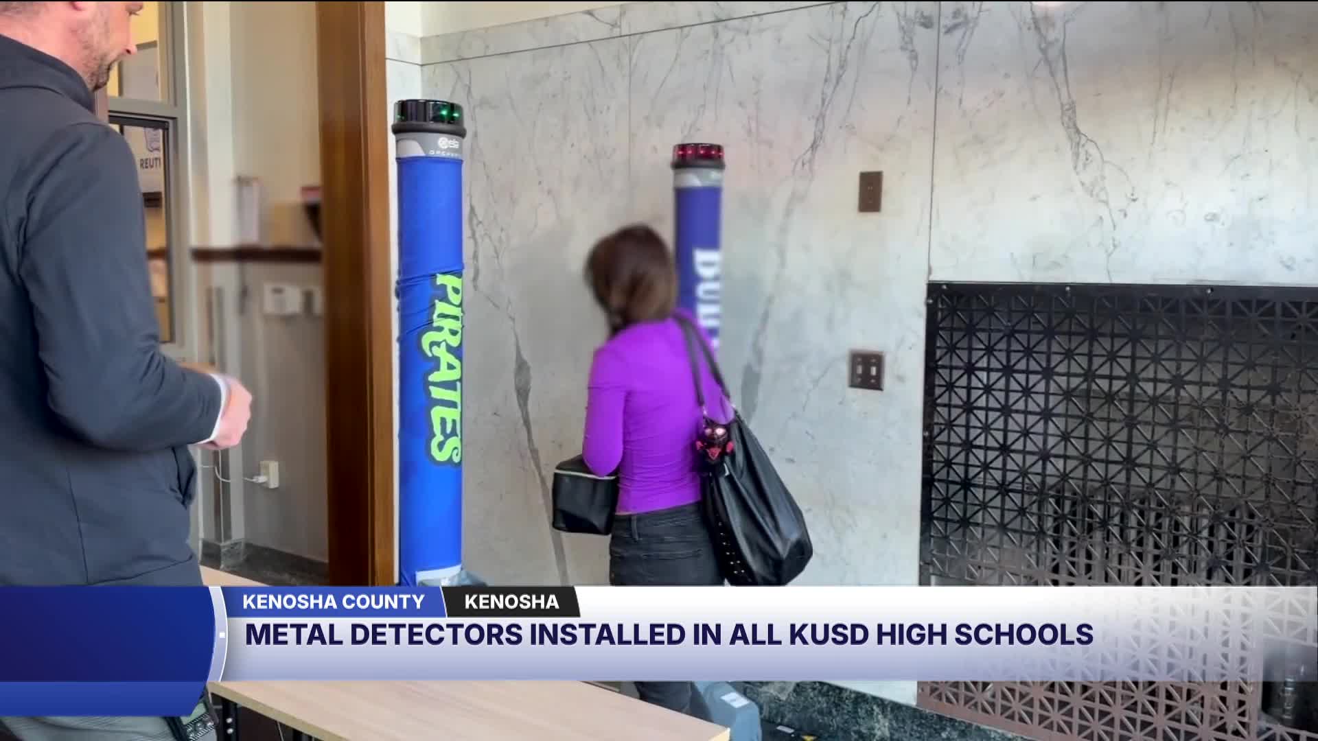 Metal detectors installed in all KUSD high schools