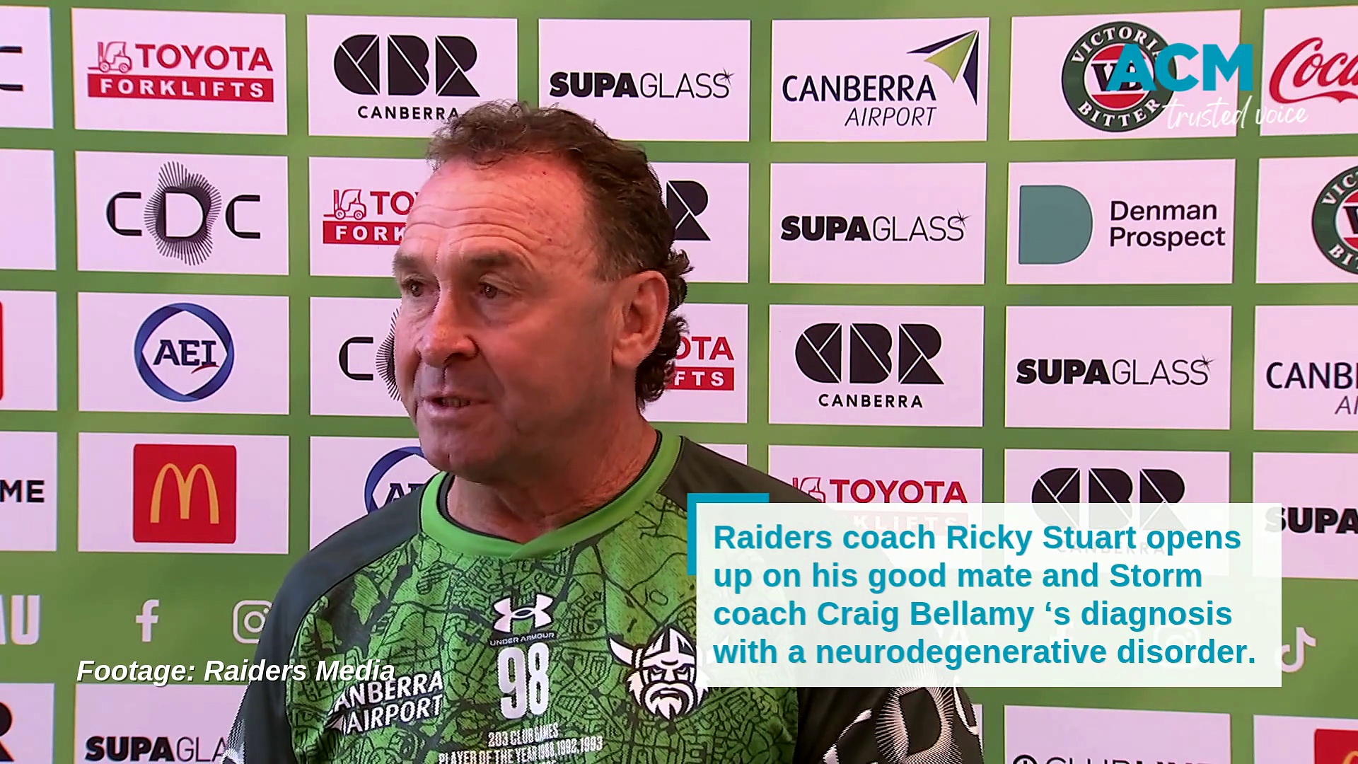 Ricky Stuart on Craig Bellamy.
