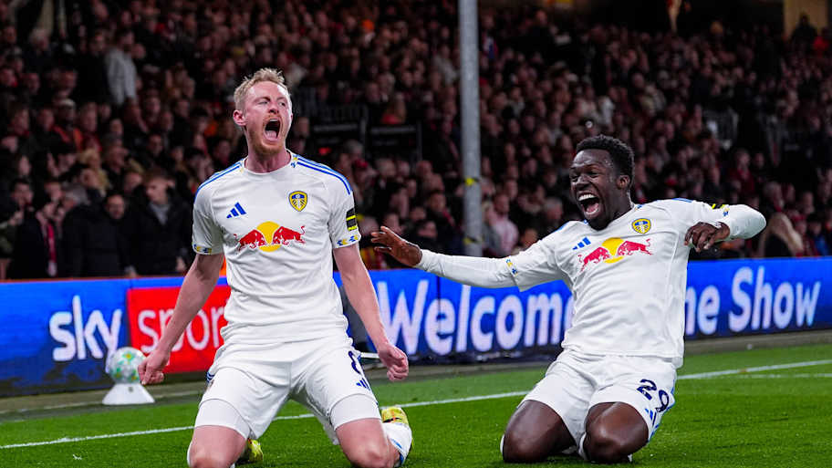 Leeds are close to confirming their Premier League status for another year. | Malcolm Bryce/Leeds United/Getty Images