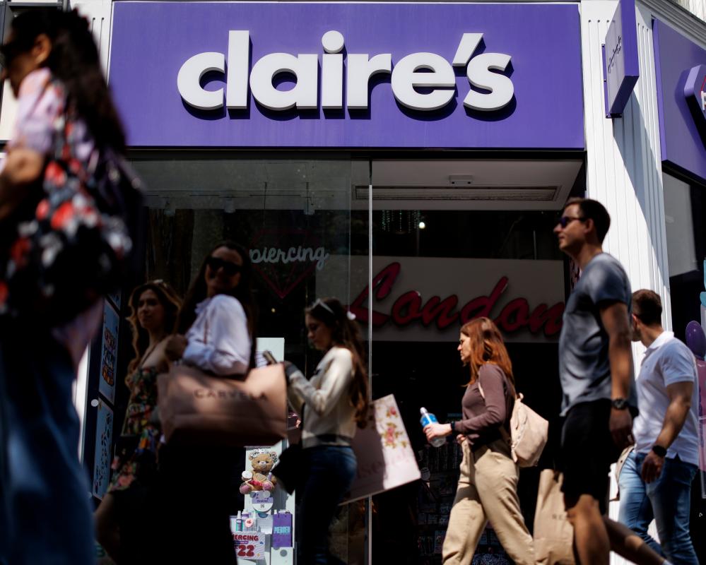Claire's expected to return to UK high streets with about 50 stores from June