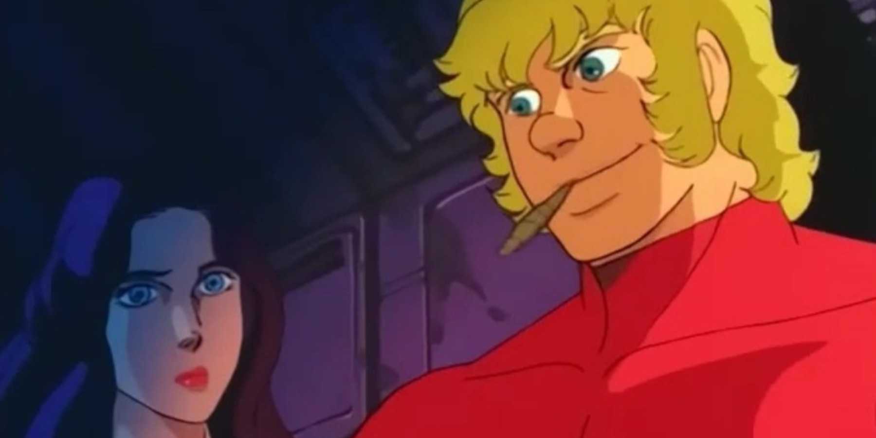 Jane Flowers and Cobra in Space Adventure Cobra