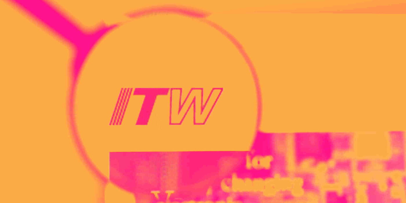 ITW Q1 deep dive: CapEx segments strengthen as consumer markets lag ...