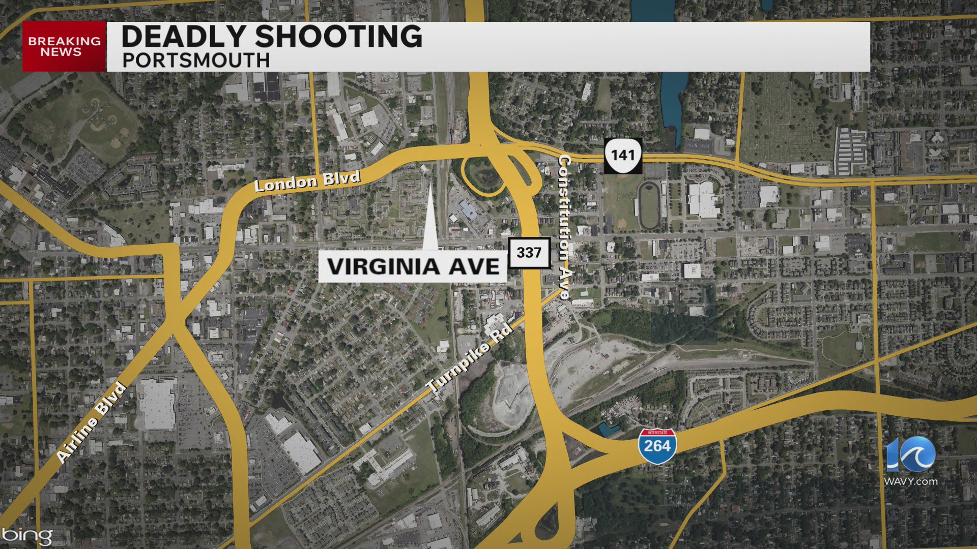 Man dies in shooting on Virginia Avenue in Portsmouth