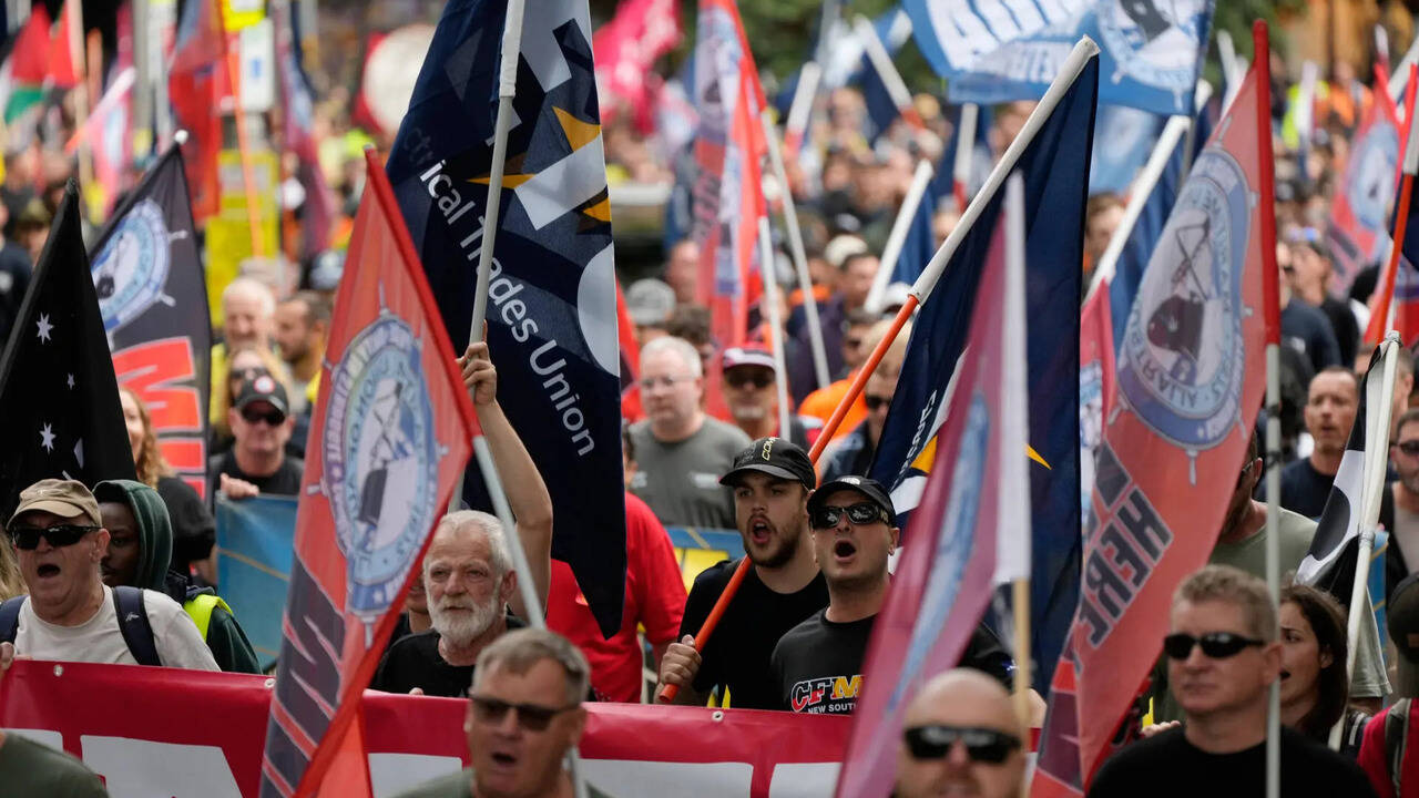 Global May Day protests demand peace and economic relief amid rising costs