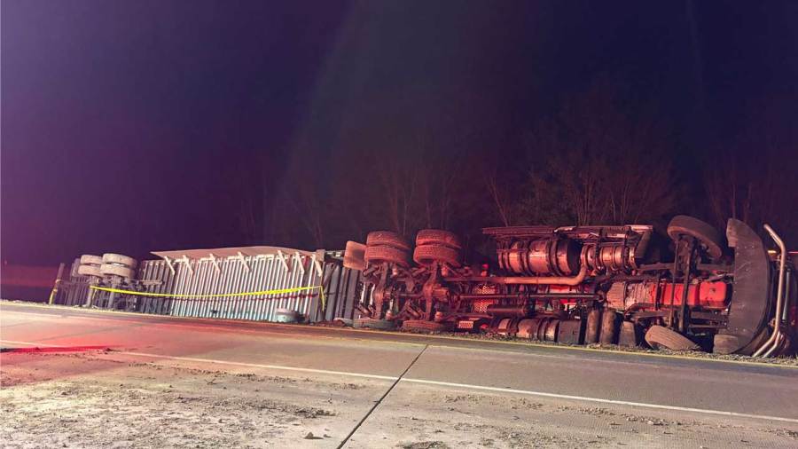 Firefighters remove driver from crash on I-80