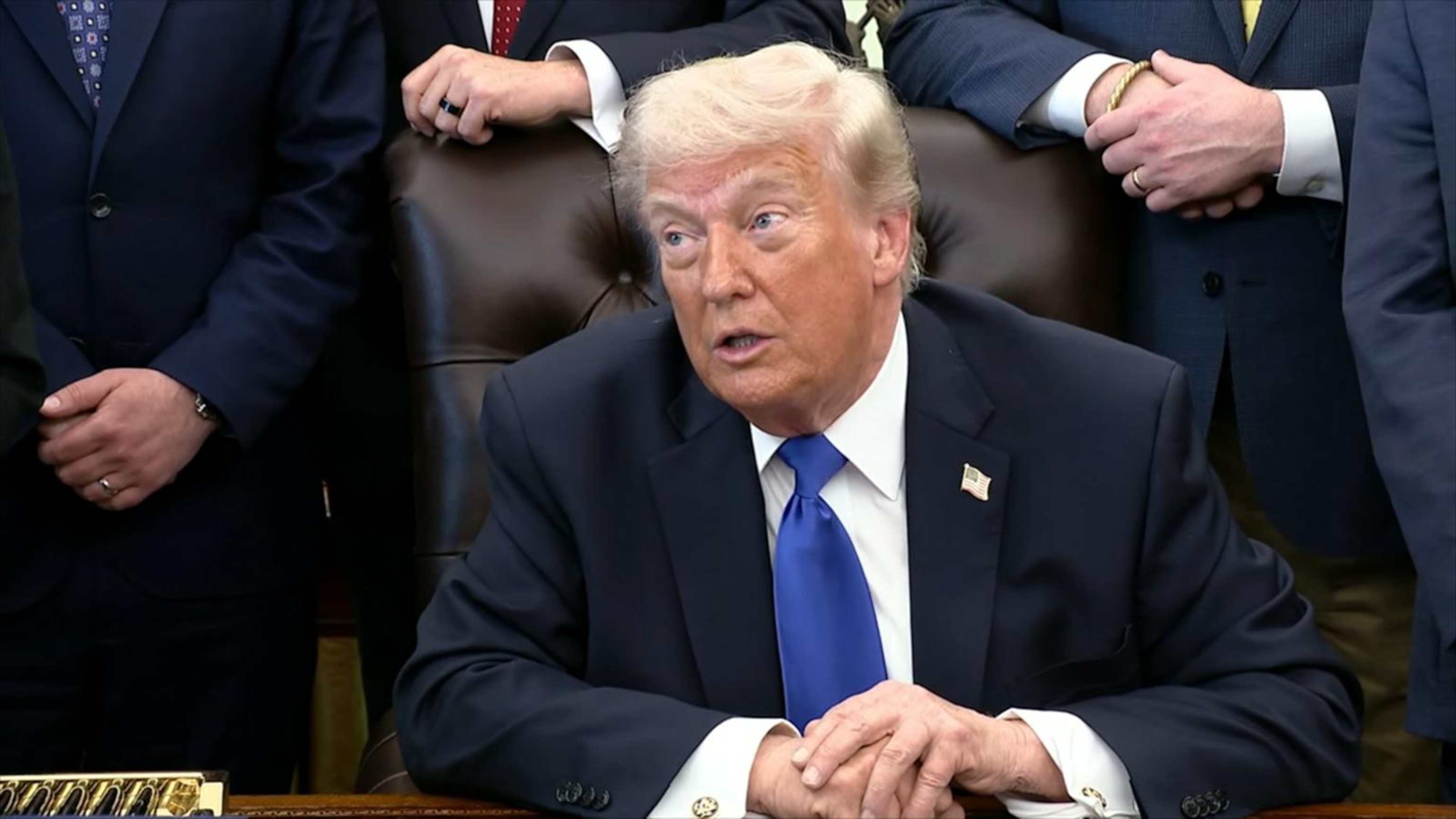 Iran wants to 'make a deal badly,' Trump says