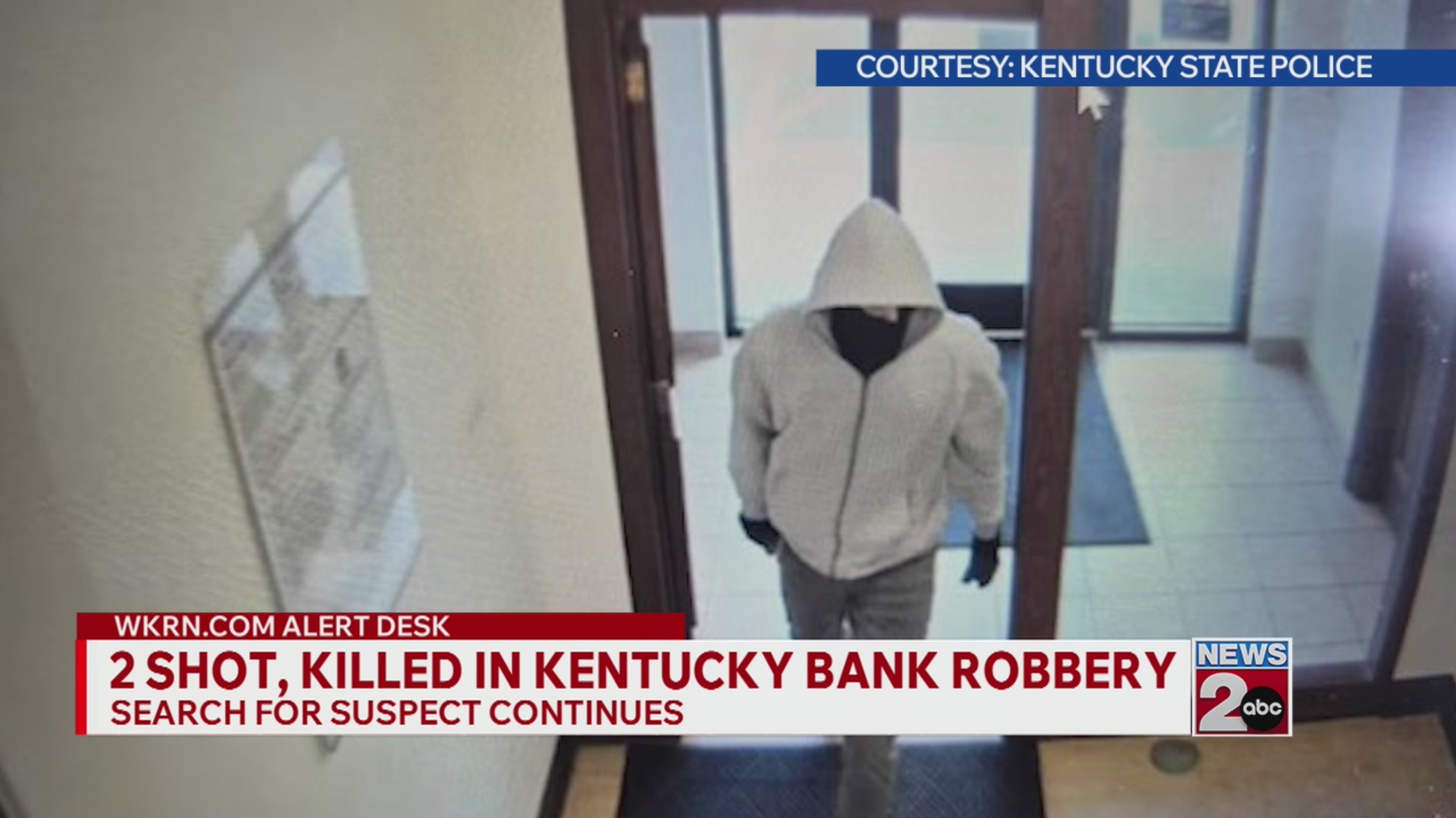2 employees fatally shot in a bank robbery in Kentucky