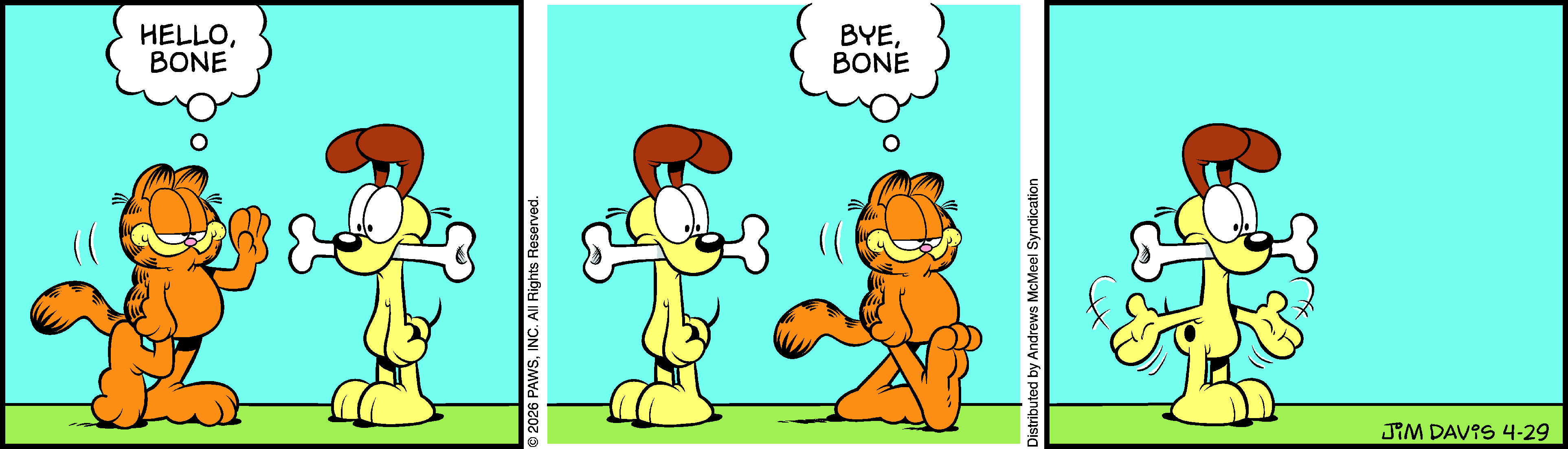 Garfield by Jim Davis