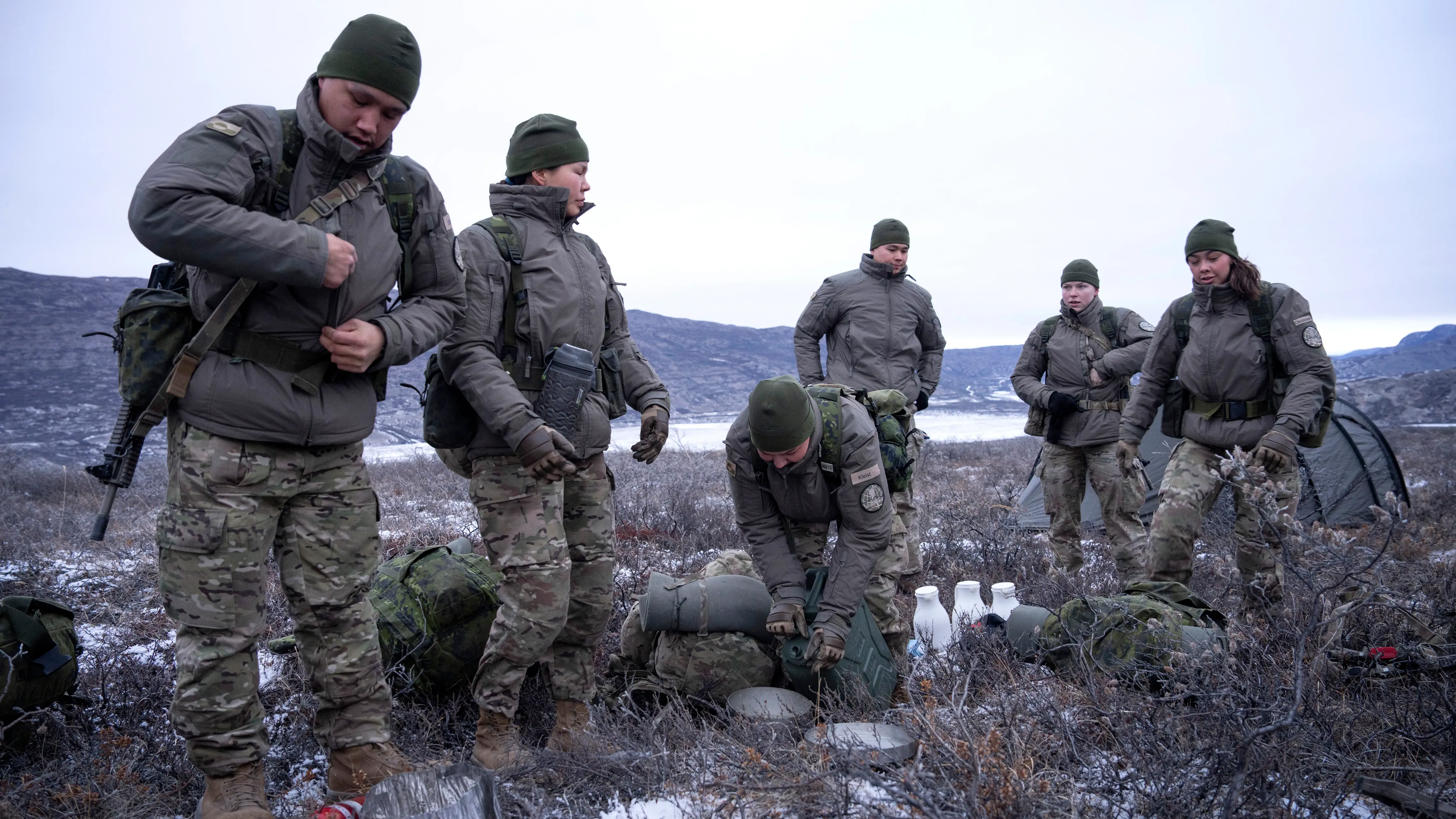 Forladt fæstning i de ukrainske bakker