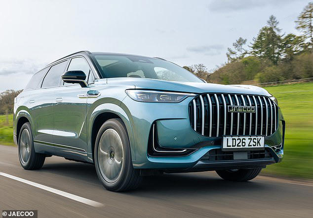 The 'Temu Range Rover' that seats seven: We drive the new £45k Jaecoo 8 ...