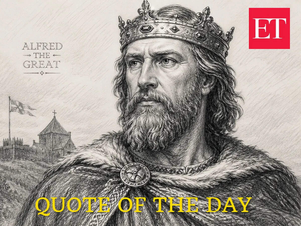 Quote of the day by King Alfred the Great: 'The saddest thing about any ...