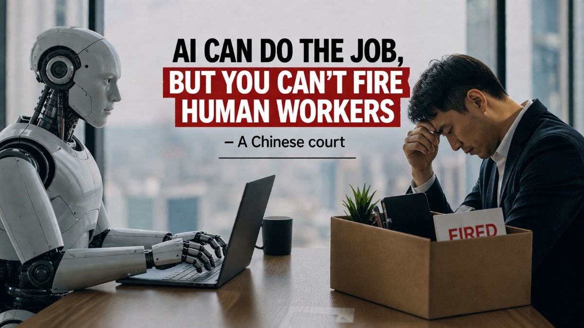 Firing employees and replacing them with AI is illegal: China court ...