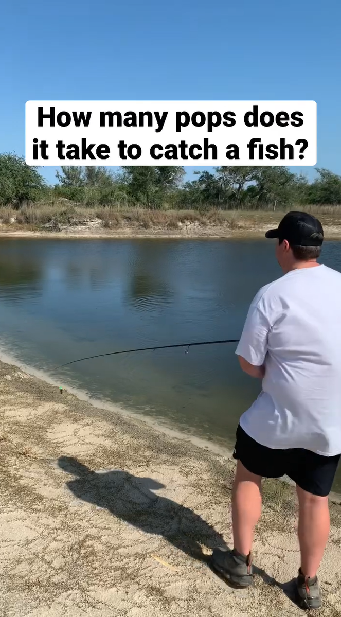 Top Water Bass Fishing Popper Blowup Action Moment