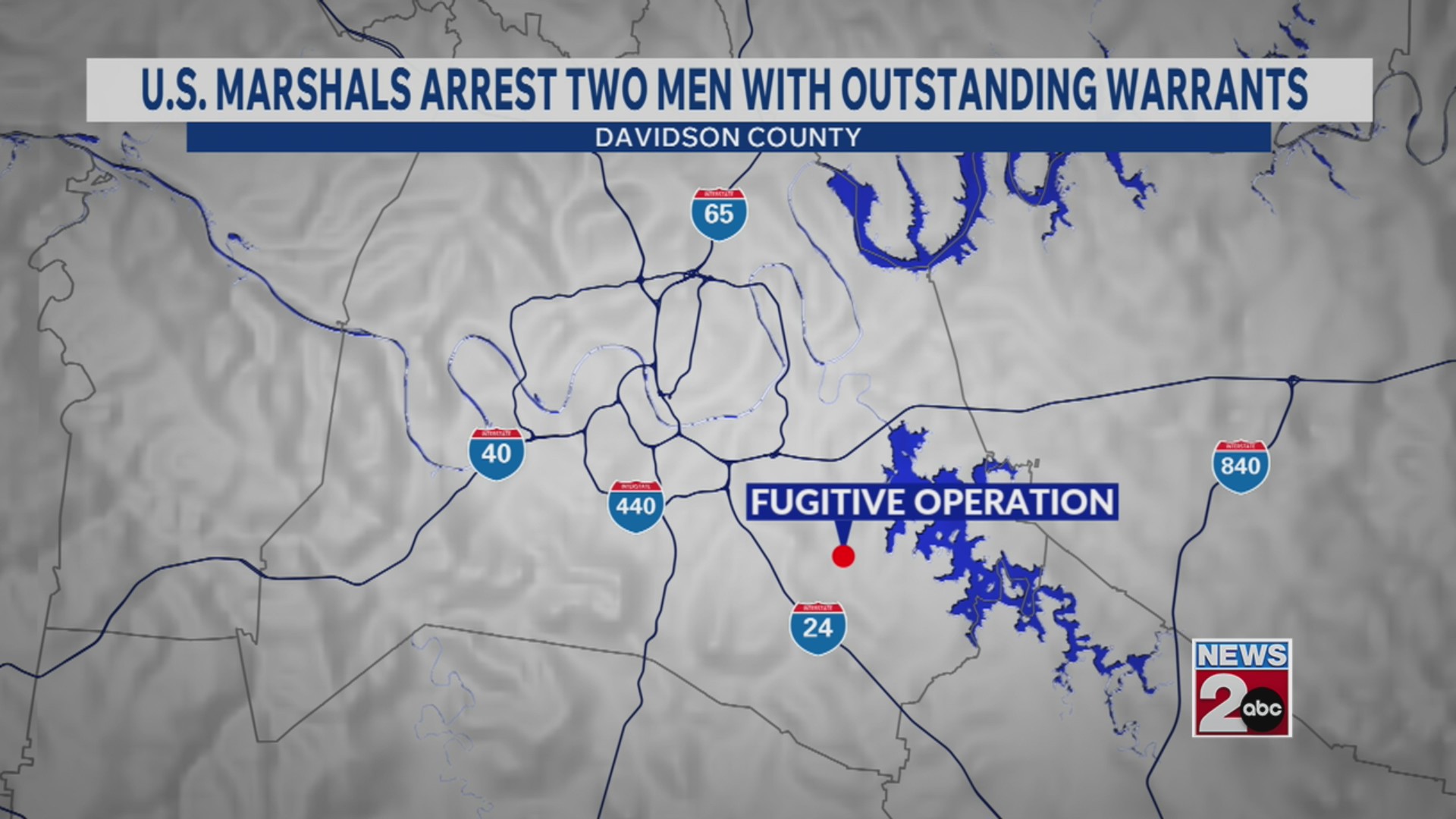 US Marshals arrest two men with outstanding warrants in South Nashville