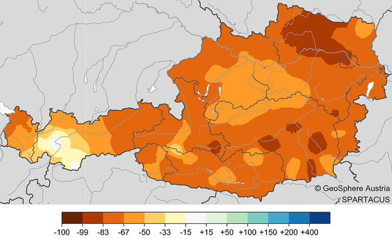 April war in Wien heuer besonders trocken