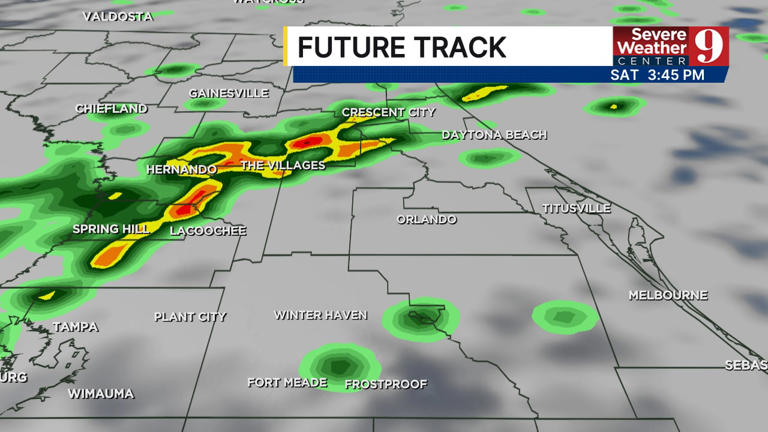 Hot Friday in Central Florida, cooler temps and storms on the way