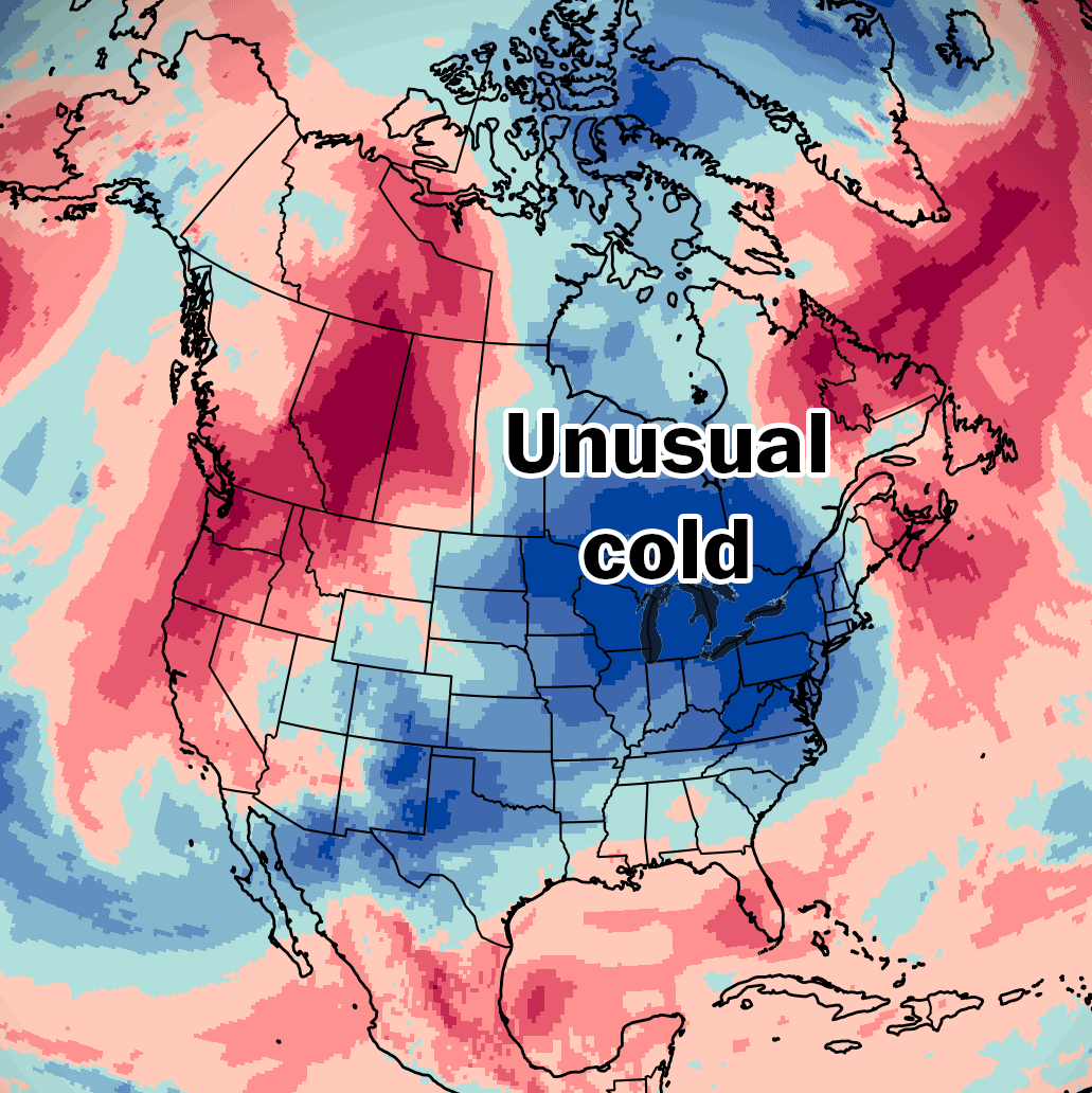 Freezing air will soon make May feel more like March