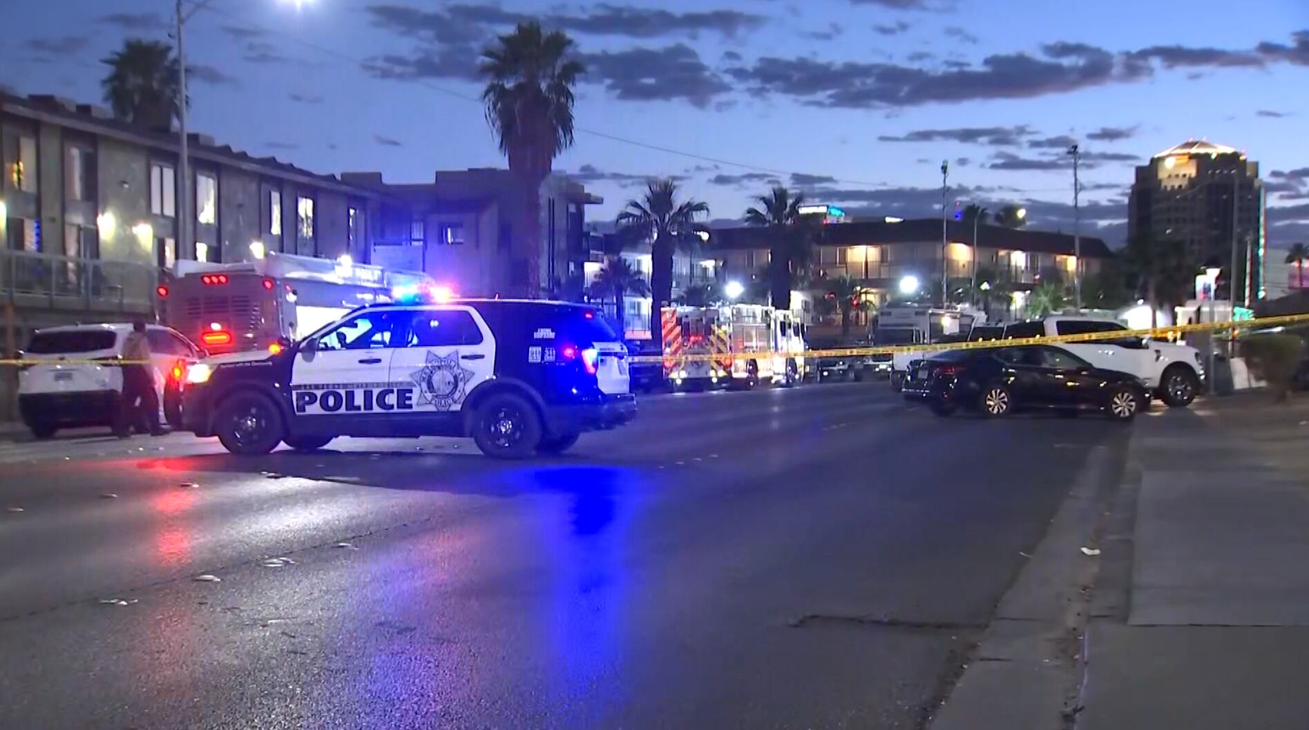 LVMPD: Suspect in custody after domestic disturbance turned into barricade
