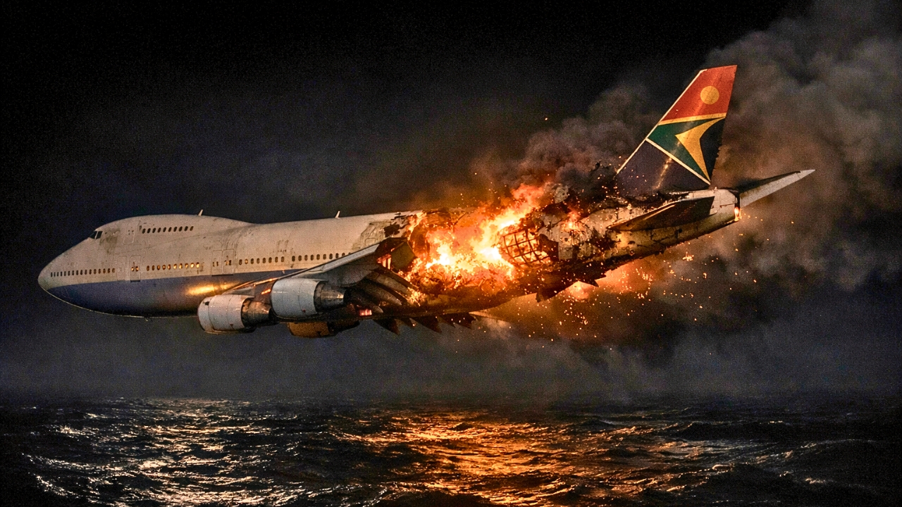 South African Airways Flight 295 vanished after a fire no one explained