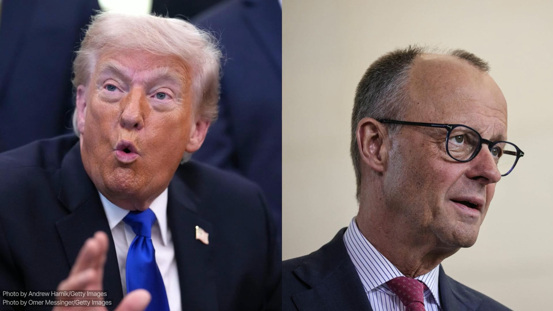 Trump lashes out at Merz, says US considering troop cuts in Germany