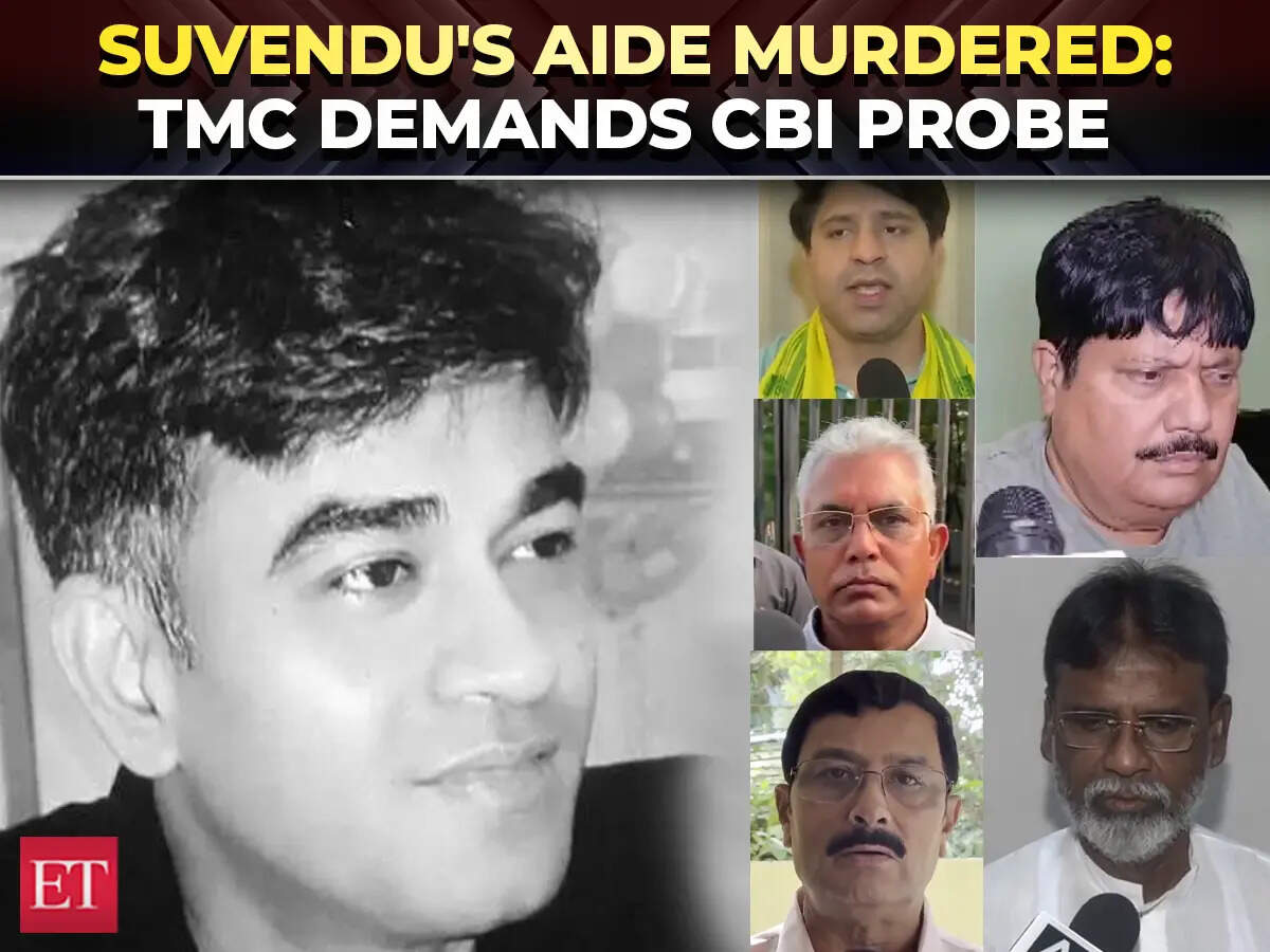 Suvendu's aide murdered: TMC condemns the killing, demands CBI probe ...