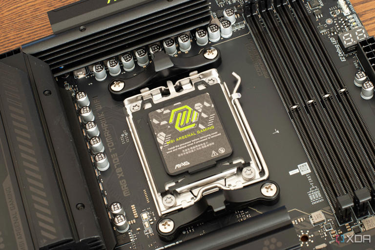 Your motherboard has more upgrade room left than your CPU does, but ...