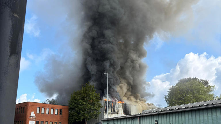 Fire breaks out at gym used by Olympic medallists