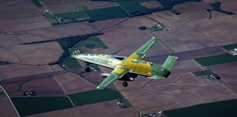 First flight of US robo-plane set to make attack missions deadlier