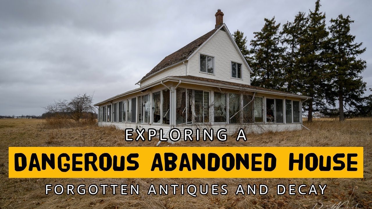 Exploring an abandoned house in Ontario