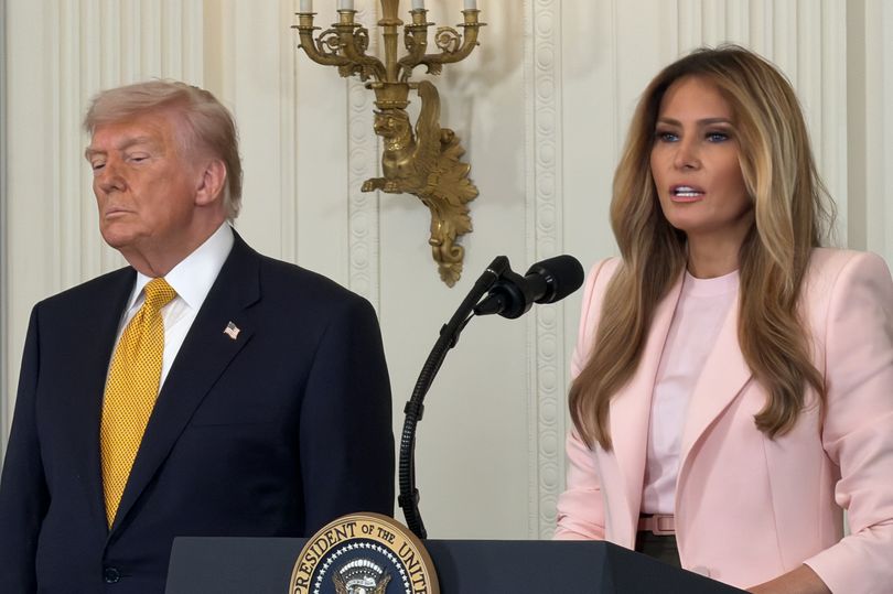Melania Trump sparks laughter as she calls Donald Trump 'empathetic' on ...