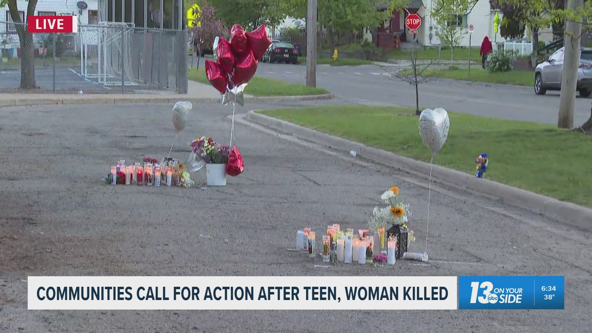 Community remembers teen, woman killed in shooting