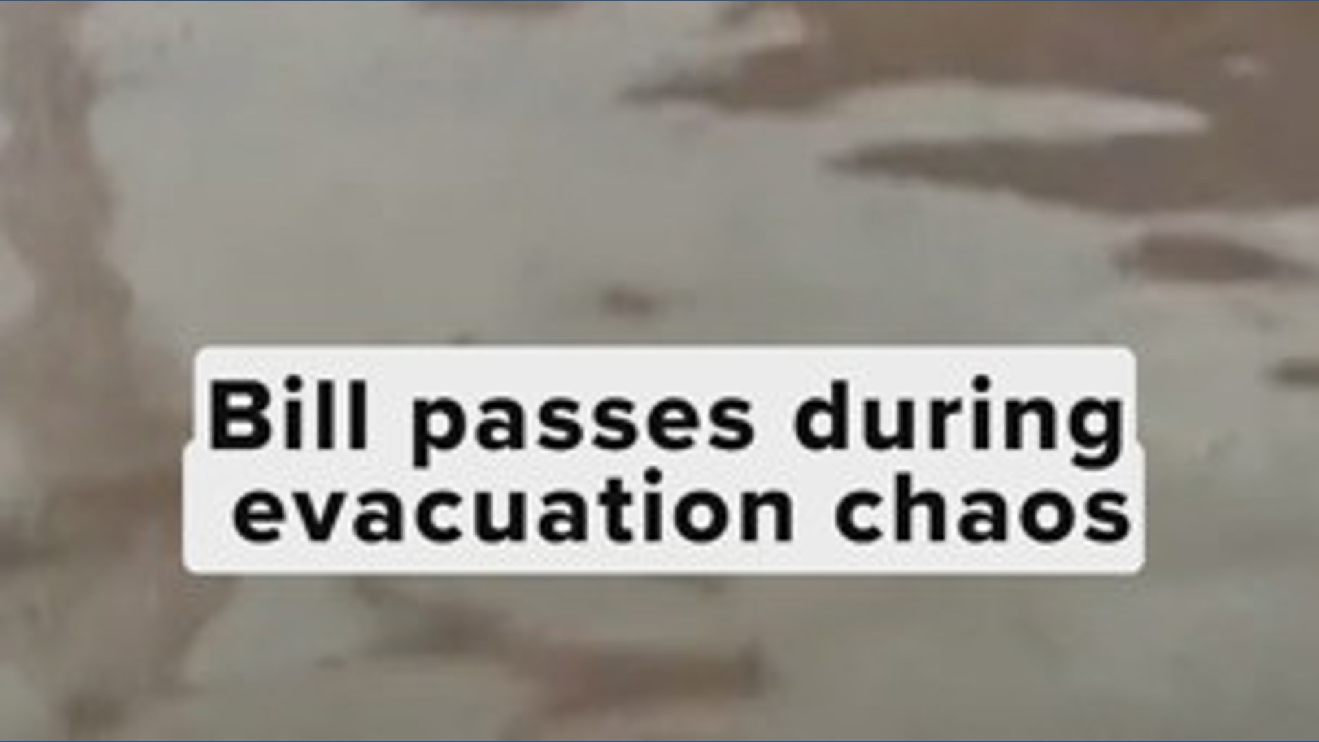 Alabama Senate passes special election bill amid evacuation chaos