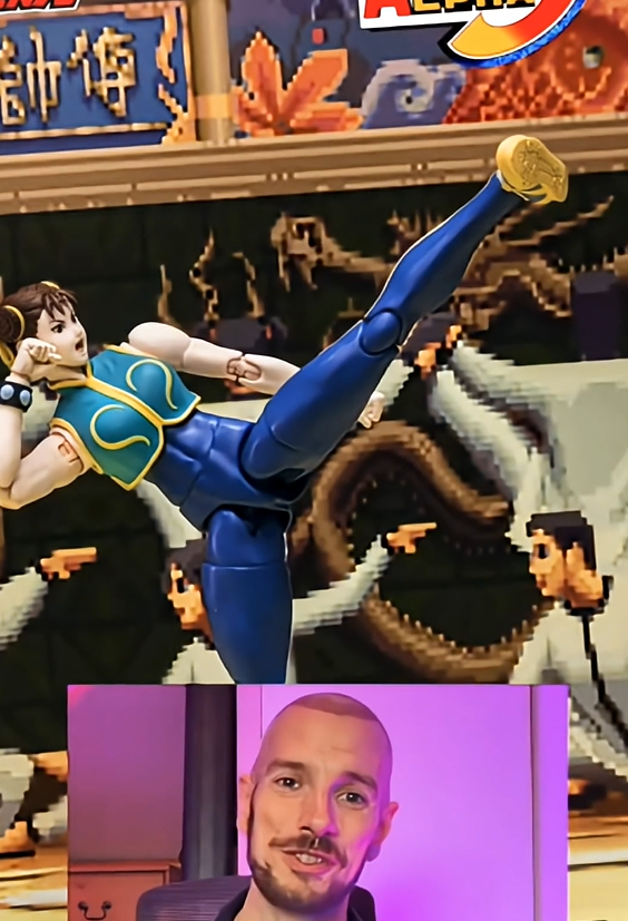 Chun-Li action figure showcase inspired by Street Fighter collectibles