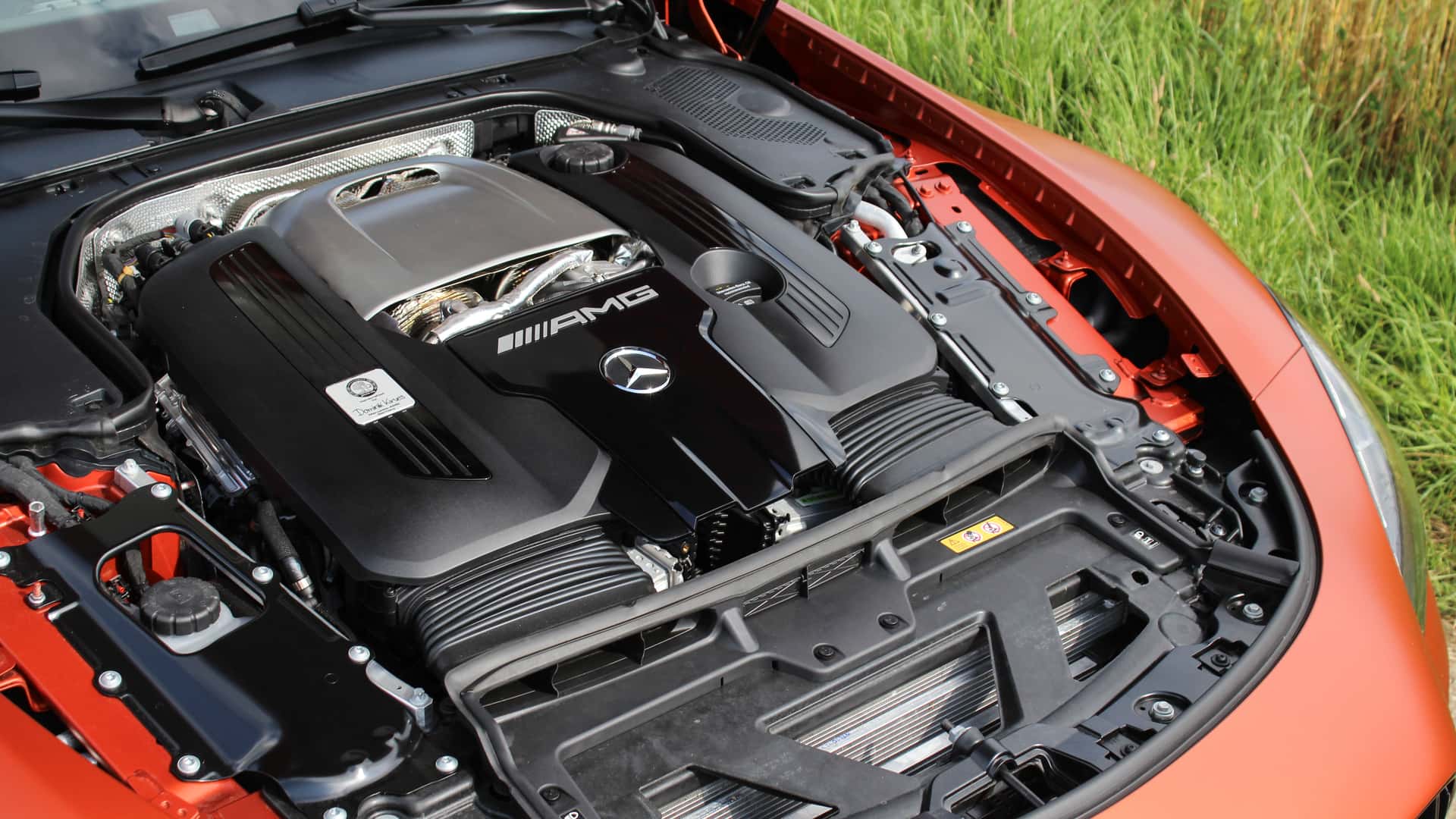 It's official: The new AMG V8 engine arrives this year