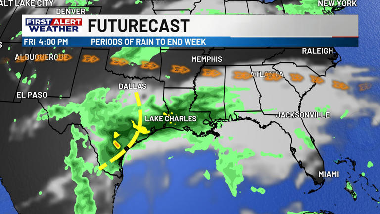 First alert forecast: Cloudy and cooler Thursday ahead, as unsettled ...