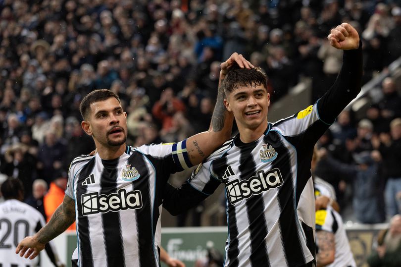 Bruno Guimaraes sends classy message to Lewis Miley after Newcastle ...