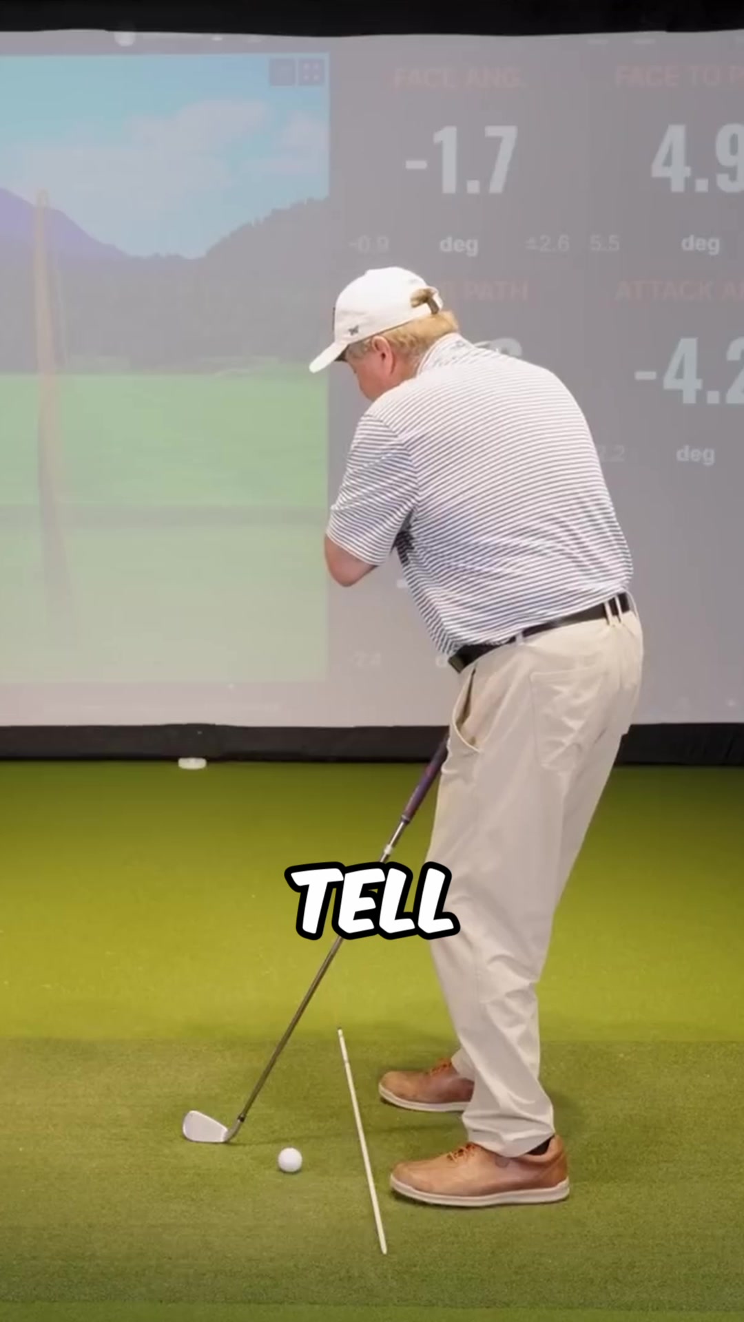 Golf swing backswing secret: How to keep your head over the right leg ...