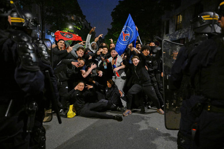 Nearly 130 arrests around Paris amid celebrations for PSG reaching ...