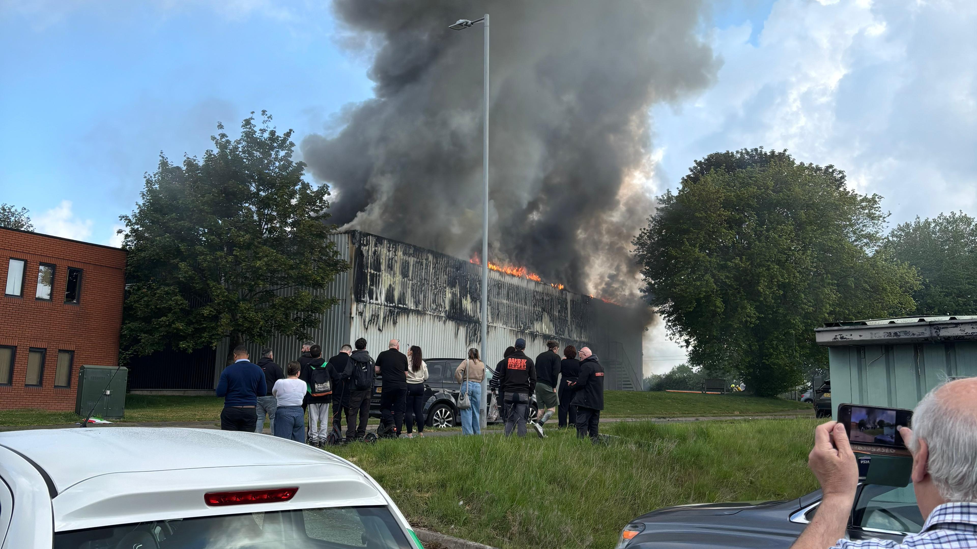 Fire breaks out at gym used by Olympic medallists