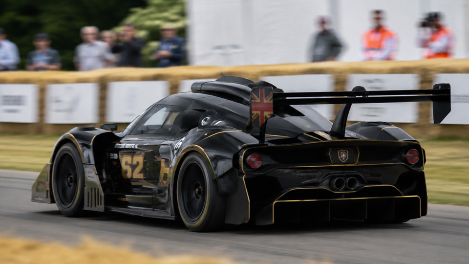 How fast is the 710HP Radford Type 62-2 Pikes Peak monster?