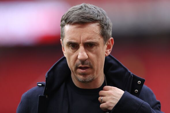 Man Utd next manager theory raised as Gary Neville accused of having ...