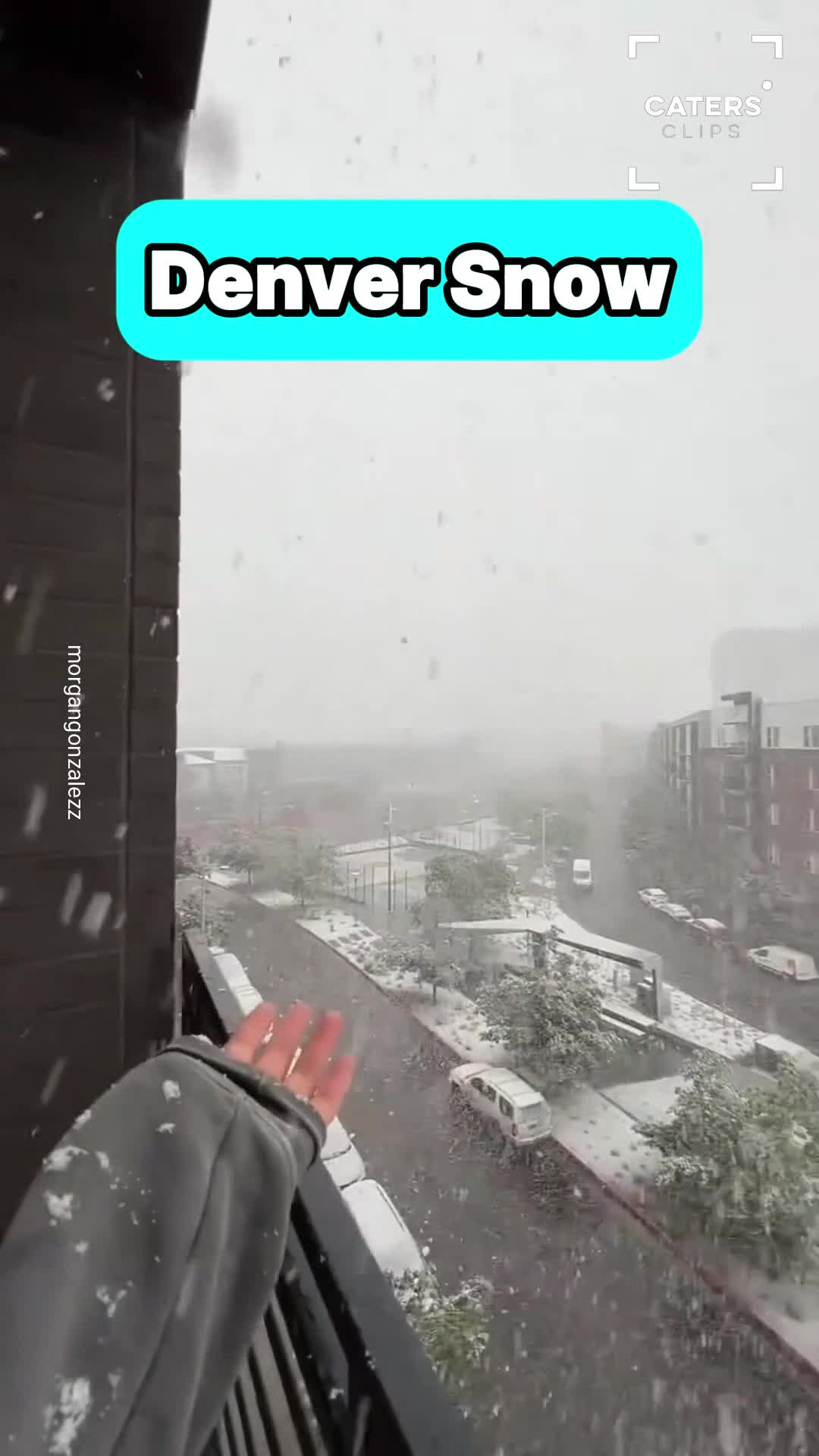 Rare May snowstorm covers Colorado in amazing weather moment