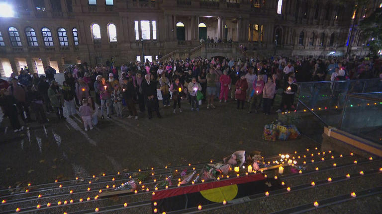 Dozens of vigils are being held around Australia to honour the life and memory of Kumanjayi Little Baby.