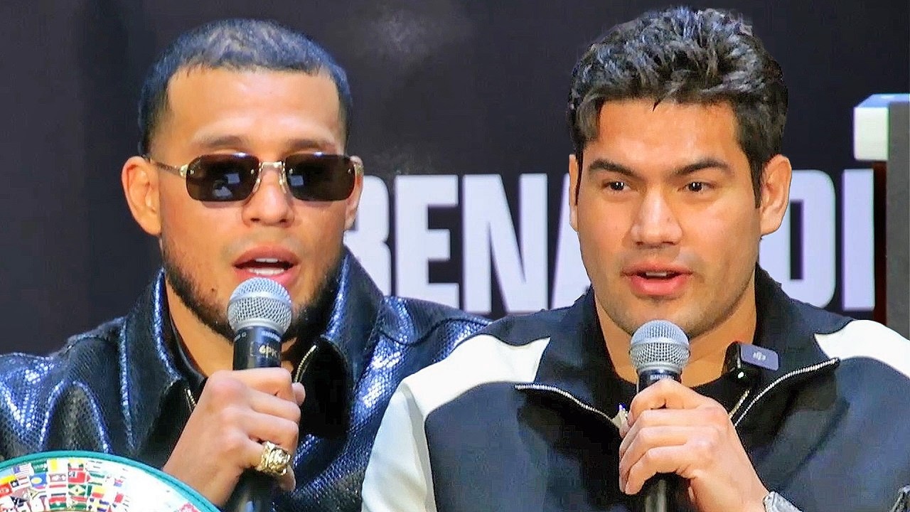 Benavidez–Ramirez full press conference and face-off video released