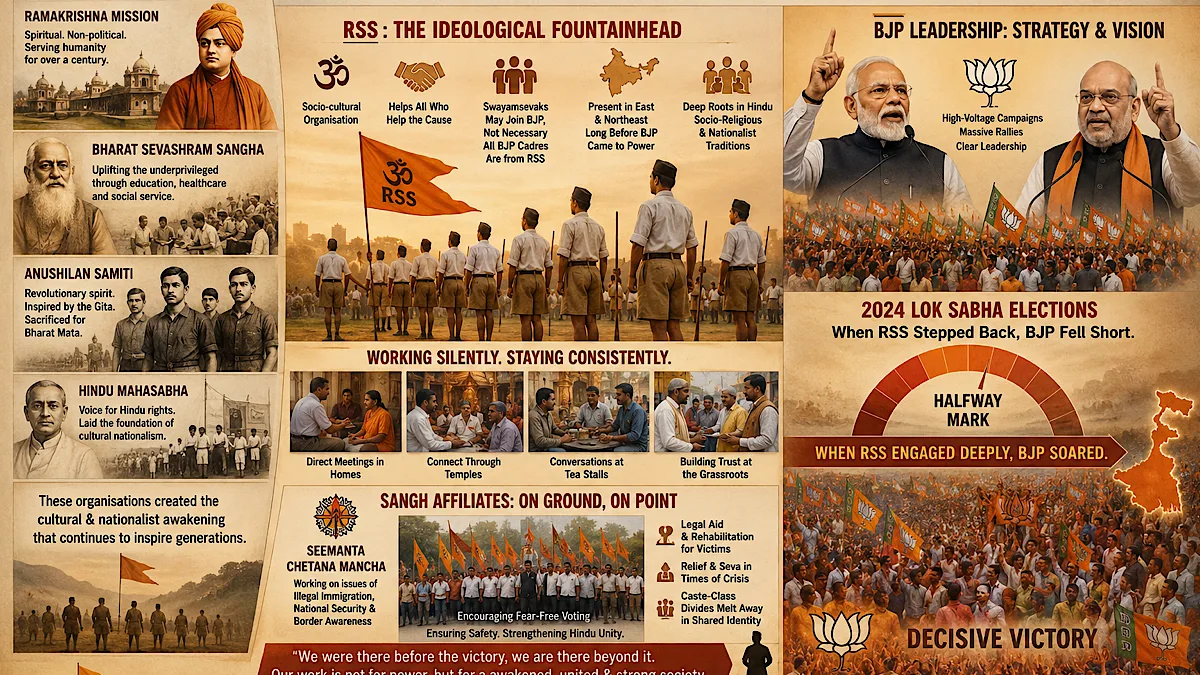 RSS — decoding the silent work behind BJP’s high-voltage run that led ...