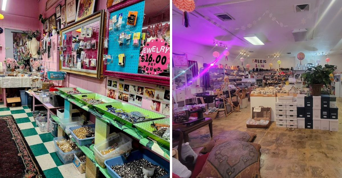 This 6,000-square-foot Texas space is dedicated to reused art supplies ...