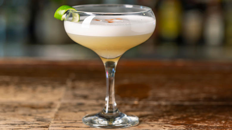 Skip the bitters for your tequila sour — add this flower instead