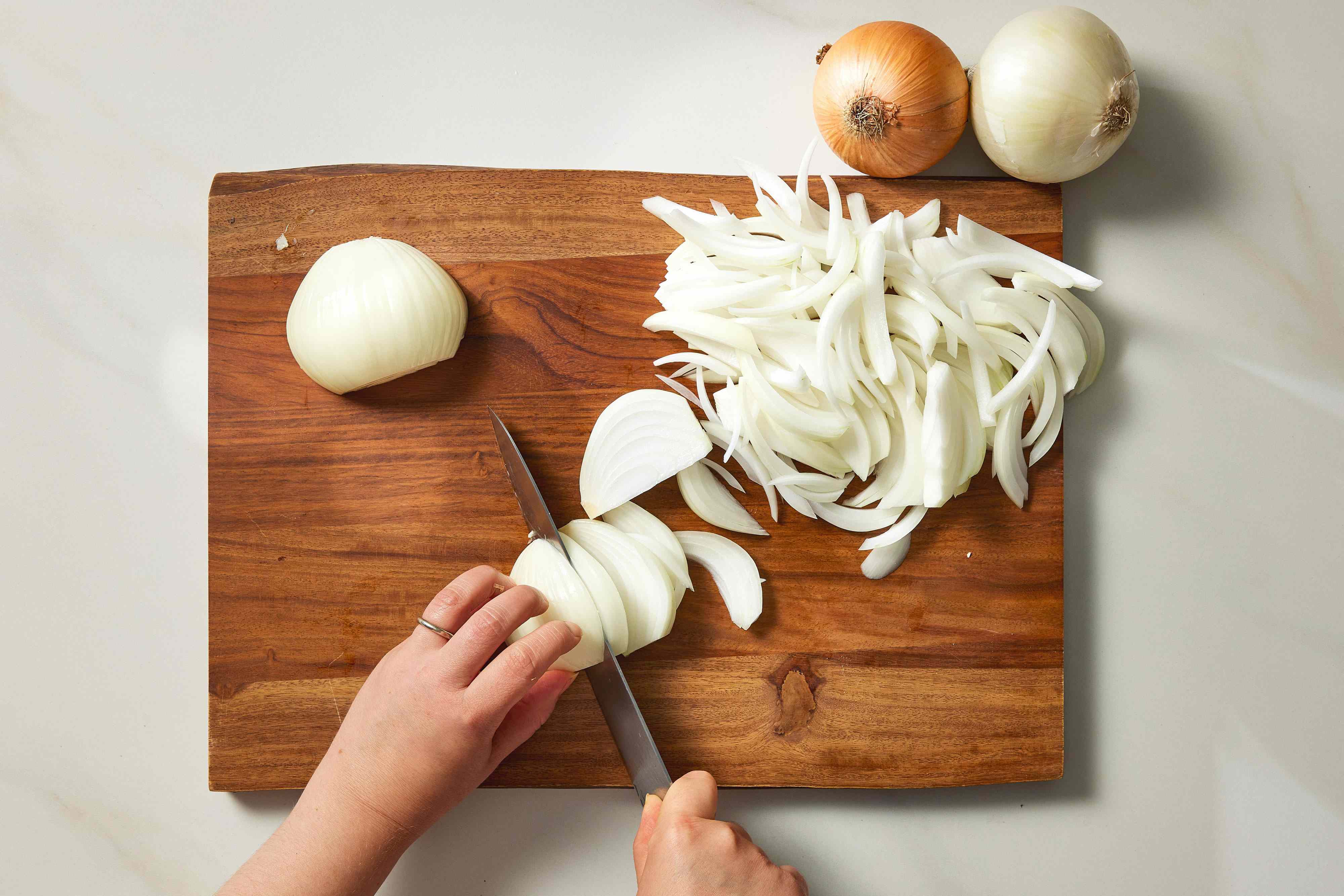 The surprising thing you should always do before chopping an onion ...
